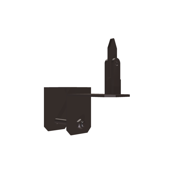 Diagonal brace | for crank & universal scaffolding trestle | Spare part:Clamp for the diagonal bracingpainted